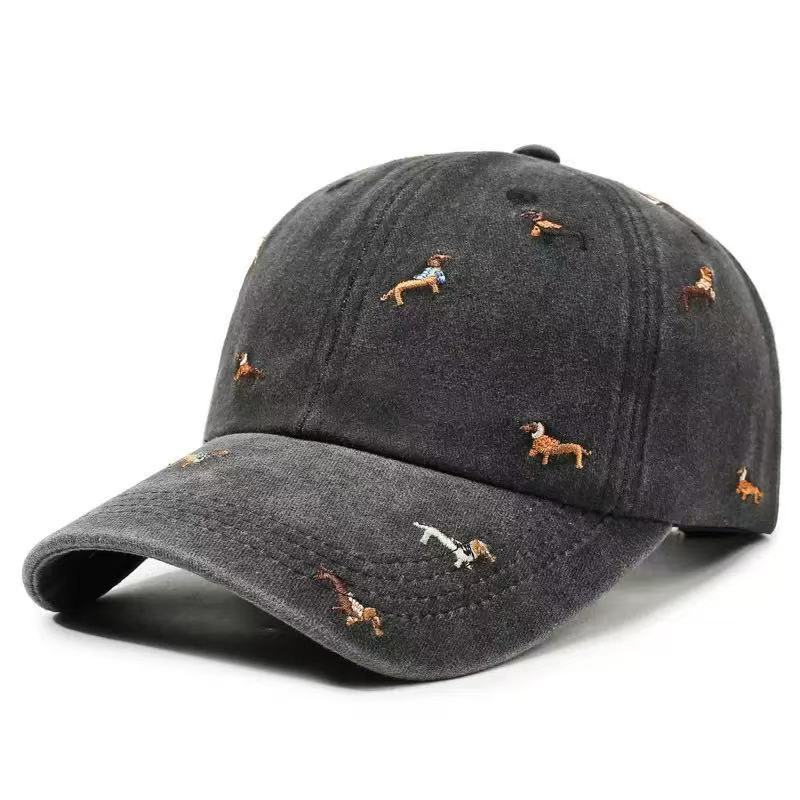 Dachshund Embroidery Washed Co - огляд і ціна Golf Cap Dad