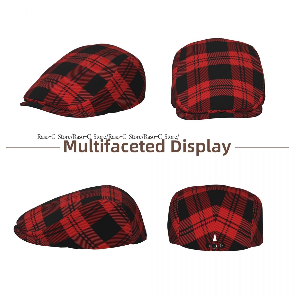 Unisex Adult Forward Peaked Ca - огляд і ціна Newsboy Cap Ivy