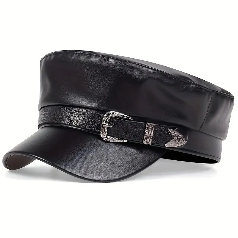 Fashion Women Large Belt Buckl - огляд і ціна Snapback Hat Flat