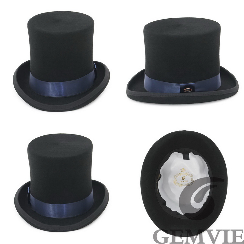GEMVIE 17cm 100% Wool Felt Top - огляд і ціна Fedora Hat Wool