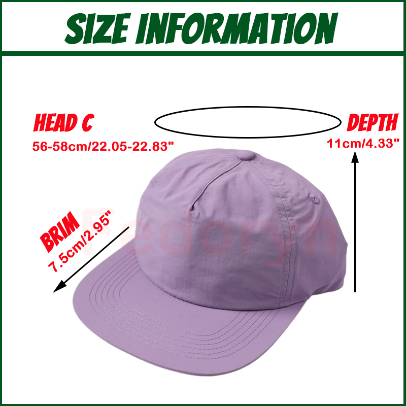 Fedoryn Custom Embroidery Base - огляд і ціна Snapback Hat Flat