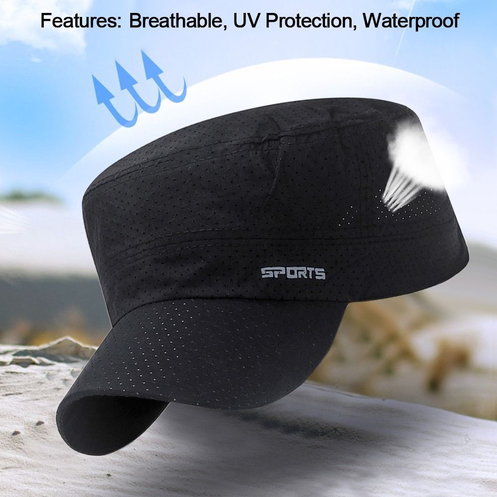 Outdoor Breathable Sun Hat Adj - огляд і ціна Snapback Hat Flat