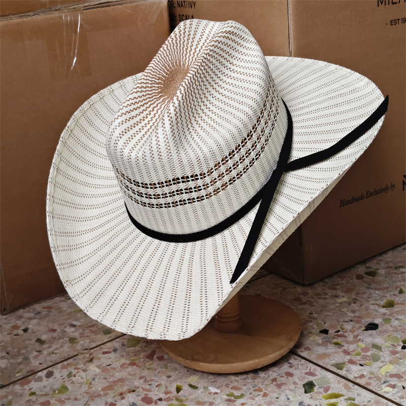 Cowboy Hat Colorful Rolled Cuf - огляд і ціна Cowboy Hat Straw