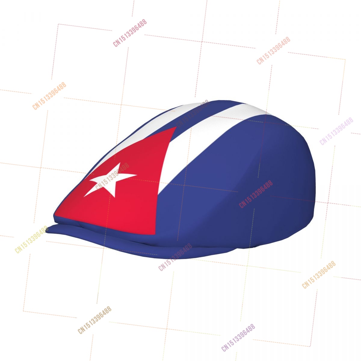 Cuba Flag Men Women Flat Ivy G - огляд і ціна Newsboy Cap Ivy