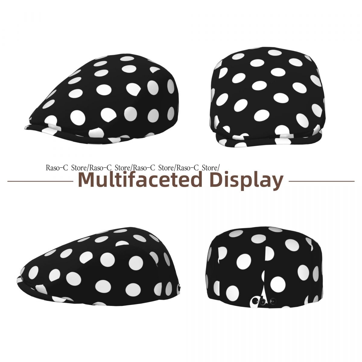 Unisex Adult Forward Peaked Ca - огляд і ціна Newsboy Cap Ivy