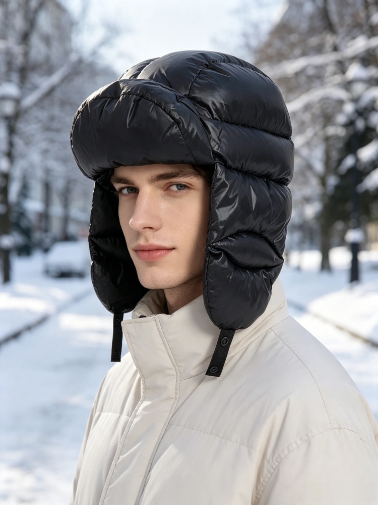 Winter Warm Down Ushanka Hat W - огляд і ціна Trapper Hat Ear Flap