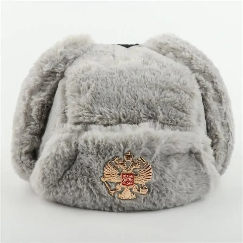 Soviet Badge Ushanka Men&Women - огляд і ціна Trapper Hat Ear Flap