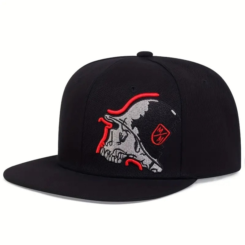 Unisex Skeleton Embroidery Bas - огляд і ціна Snapback Hat Flat