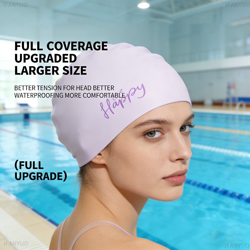 Women Silicone Swimming Cap Ex - огляд і ціна Swim Hat Silicone