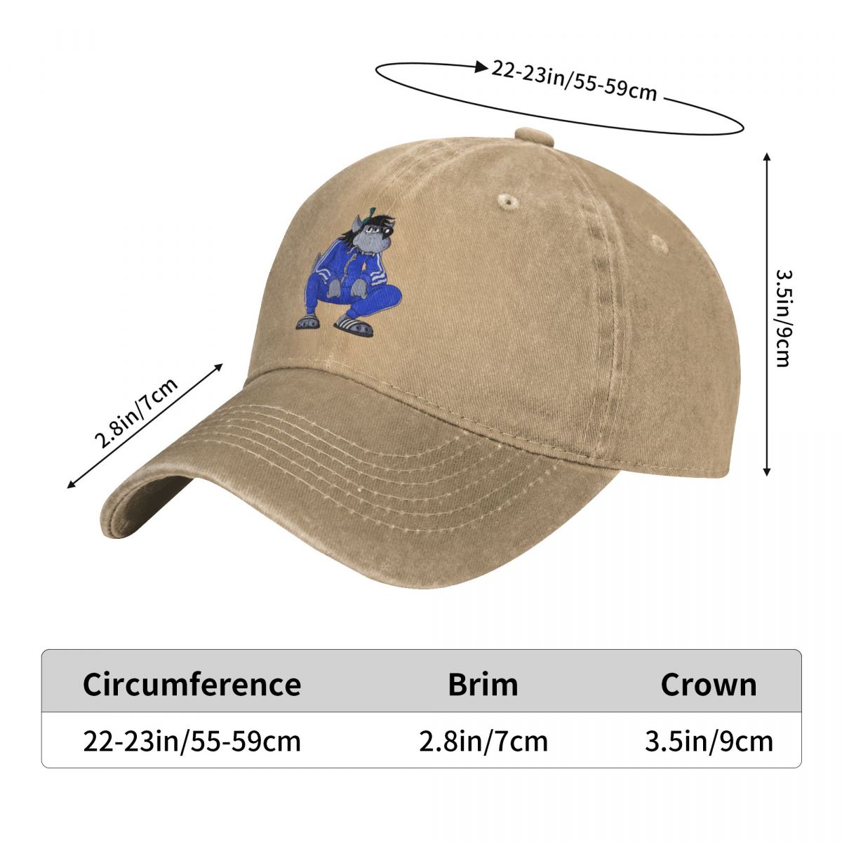 Washed Men's Baseball Cap Trac - огляд і ціна Golf Cap Dad