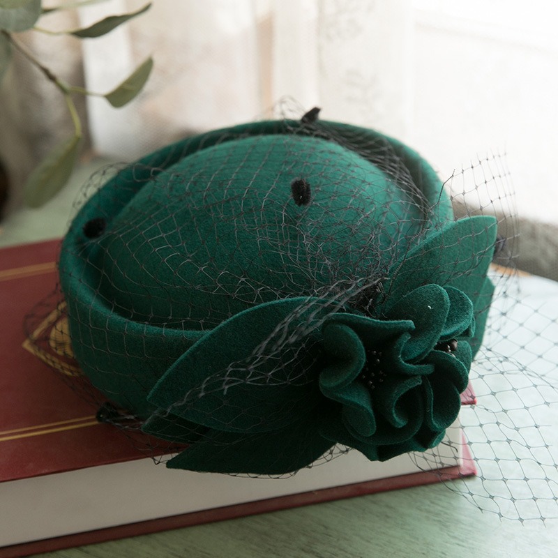 French Vintage Wool Beret Hat  - огляд і ціна Beret French Wool