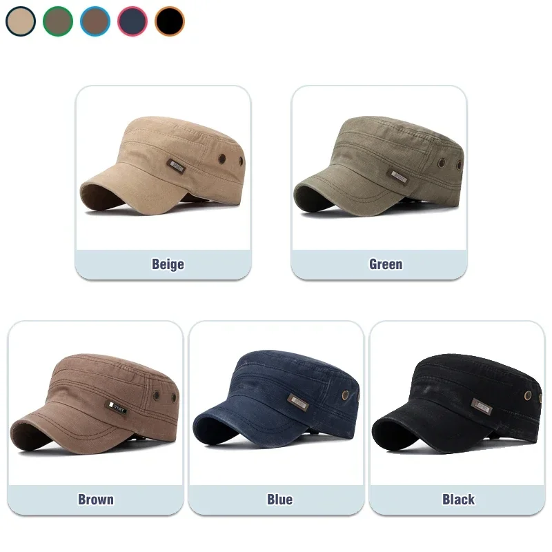 Military Cadet Flat Cap Fashio - огляд і ціна Snapback Hat Flat